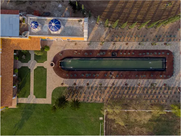 Vista del espacio Servicios Complementarios en la Hacienda San Gisel